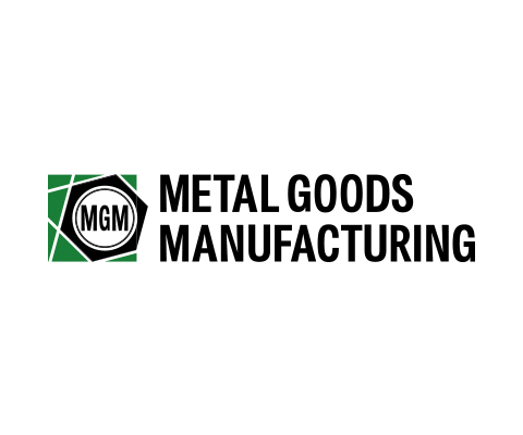 Metal goods manufacturing logo