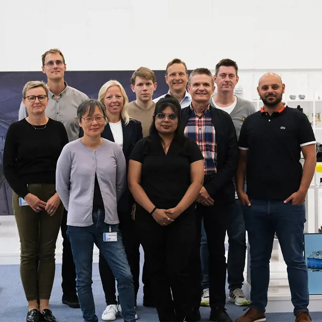 Photo of the MAKEEN Gas Equipment Denmark Team