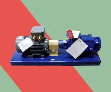 Image of Image of a Pump Skid