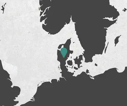 Map showing MAKEEN Gas Equipments location in Denmark