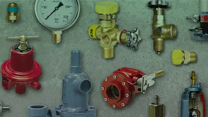 image of several LPG components