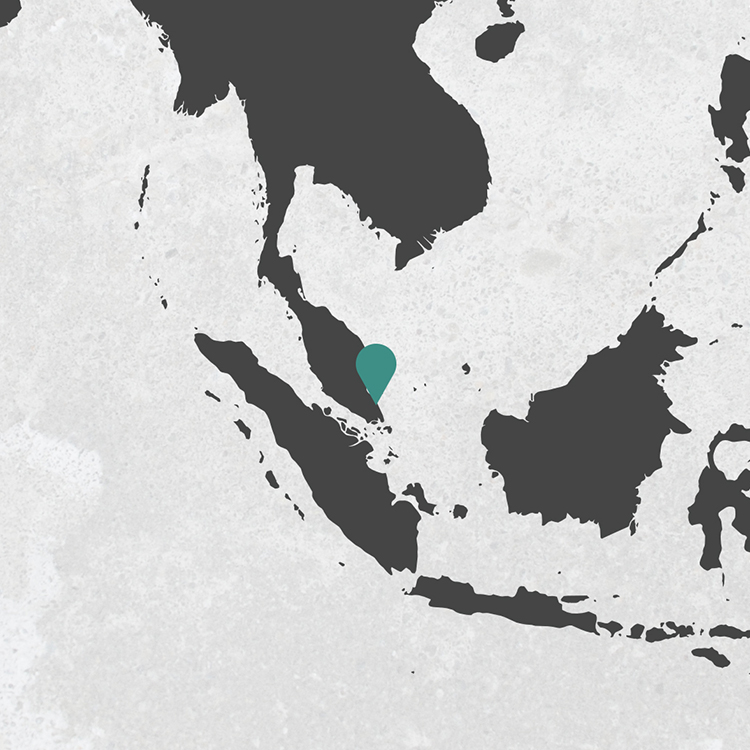 Map showing MAKEEN Gas Equipments location in Malaysia