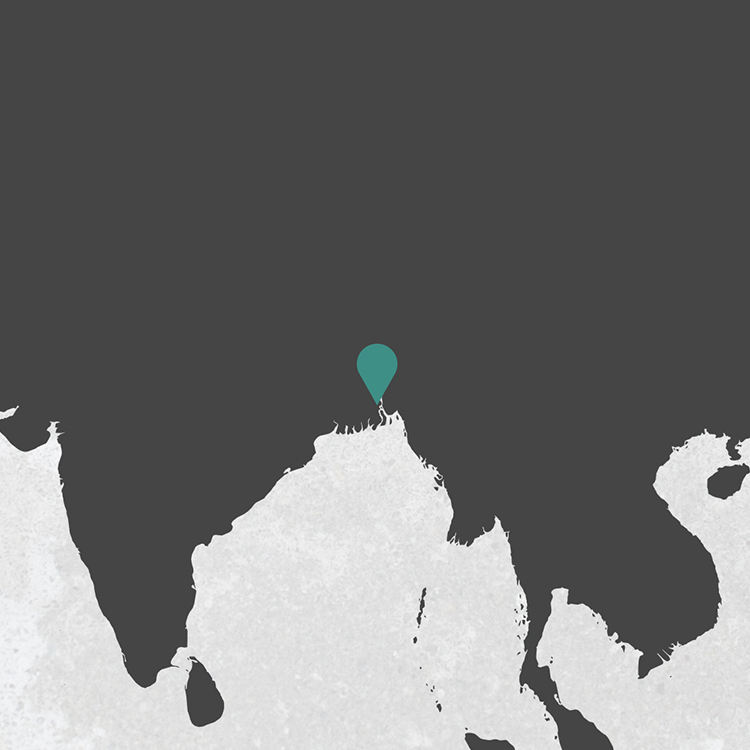 Map showing MAKEEN Gas Equipments location in Bangladesh