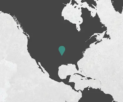 Map showing MAKEEN Gas Equipments location in USA