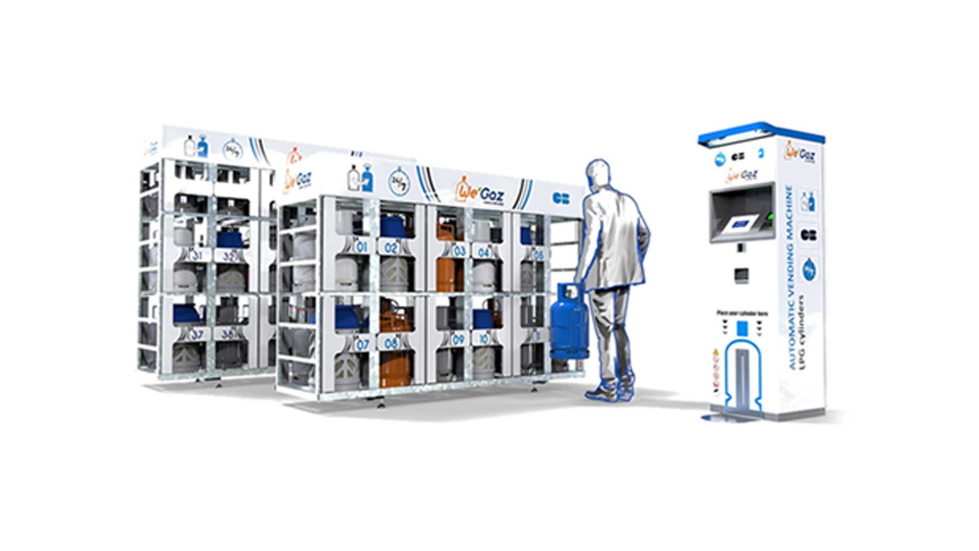 Image of a WeGaz system